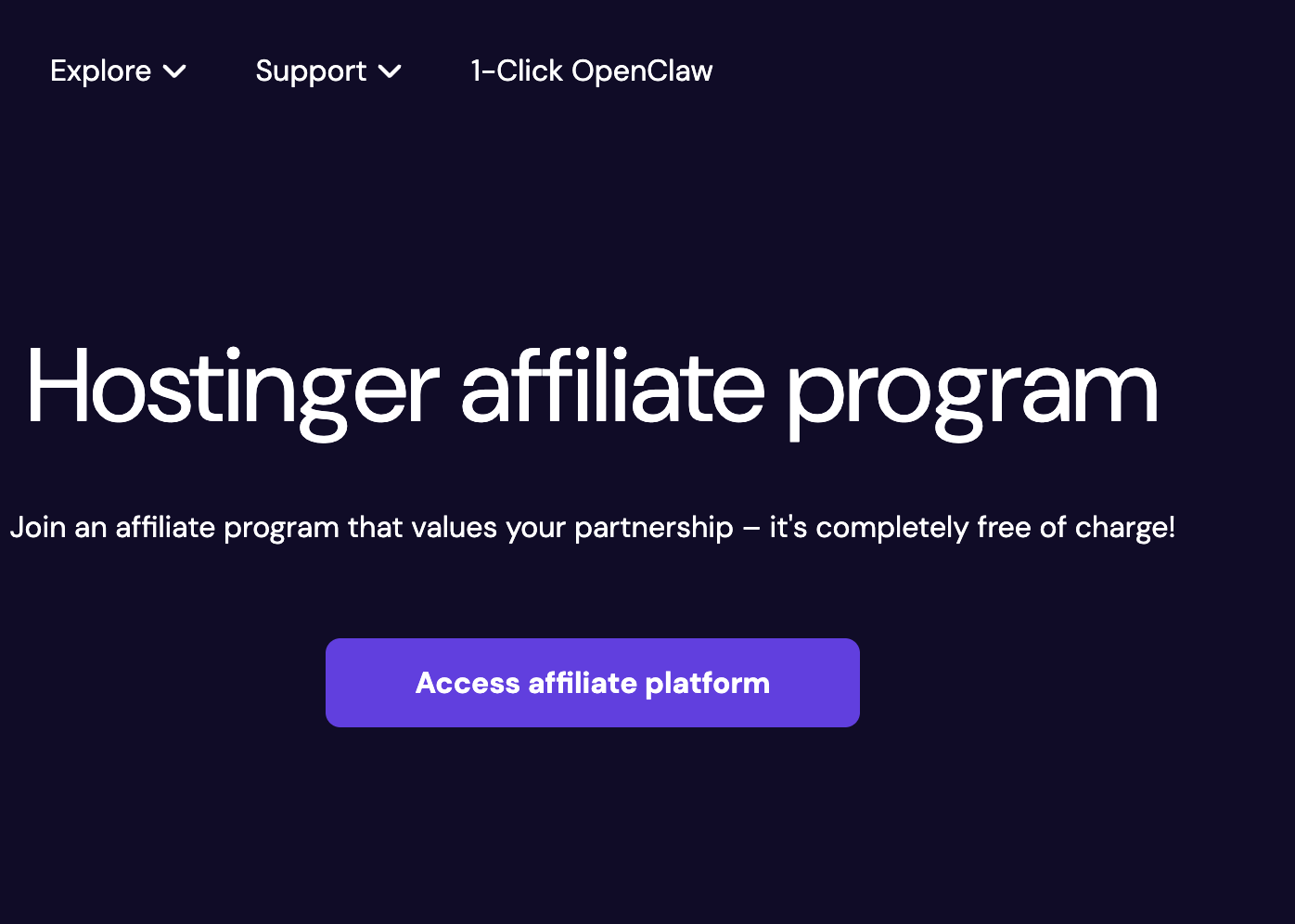 Hostinger hostinger affiliate
